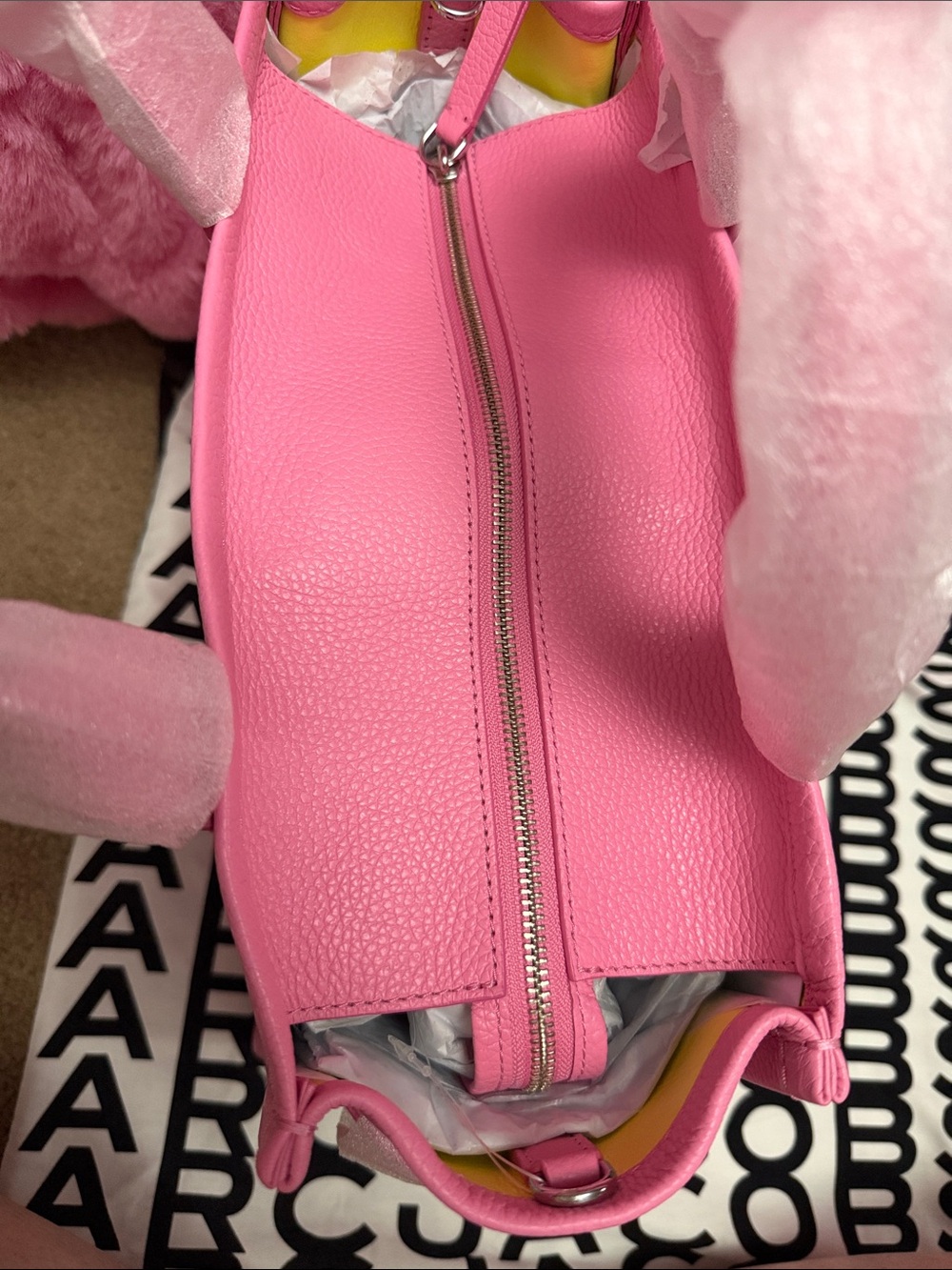 Marc Jacobs Petal Pink 'The Tote Bag' Leather Tote - Picture 9 of 9